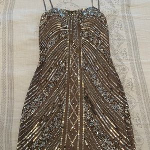 Scala Strapless Cocktail Dress